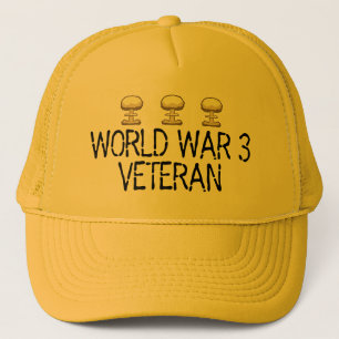 Veteran des Weltkrieg-3 Truckerkappe