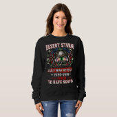 Veteran Desert Storm Veteran Proud Sweatshirt (Vorne ganz)