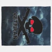 VETERAN FLEECE BLANKET (Vorderseite (Horizontal))