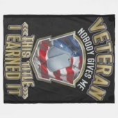 VETERAN FLEECEDECKE (Vorderseite (Horizontal))