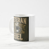 Veteran Fuel Patriotic Coffee Cup Kaffeetasse (Vorderseite Links)