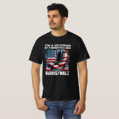 Veteran für die Harris-Walz-Wahl 2024 T-Shirt (Vorne ganz)