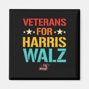 Veteran für Harris Wheimer Waltz Usa Flag Magnet