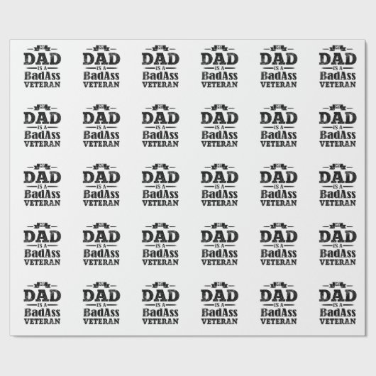 Veteran Geschenkpapier (Flach)