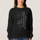 Veteran I ging auf dem Weg Korea Krieg Veter ameri Sweatshirt (Vorderseite)