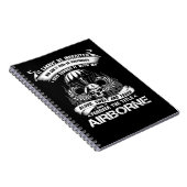 Veteran im Flugzeug Infanterie Mutter im Flugzeug  Notizblock (Rechte Seite)