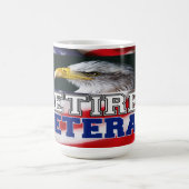 Veteran im Ruhestand Kaffeetasse (Mittel)