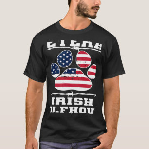 Veteran Irish Wolfhound Ruheständler Hund Ruhestan T-Shirt
