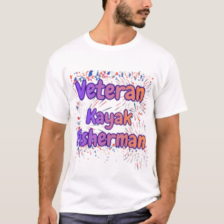 Veteran Kayak Sherman – Lustiges Kayaking Veteran  T-Shirt