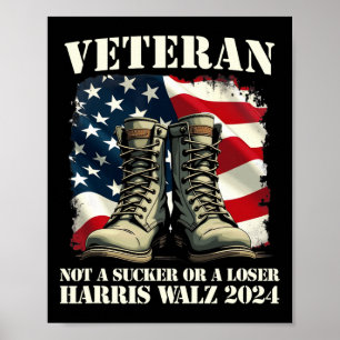Veteran kein Sucker oder Loser Harris Wheimer 202 Poster