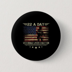 Veteran lebt 22 Tage Selbstmord Bewusstsein Ptsd V Button