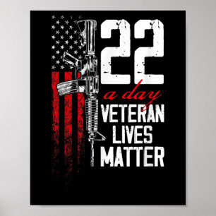 Veteran lebt Selbstmord Bewusstsein Ptsd Veteran 2 Poster