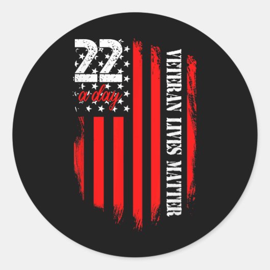 Veteran lebt Selbstmord Bewusstsein Ptsd Veteran 2 Runder Aufkleber (Vorderseite)