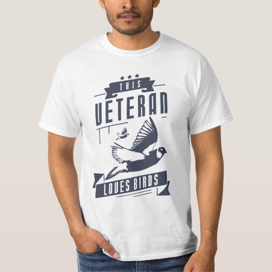 Veteran Lieben Bird T-Shirt (Vorderseite)