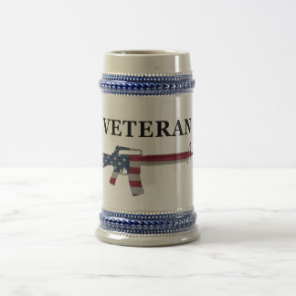 Veteran M16 Stein Bierglas