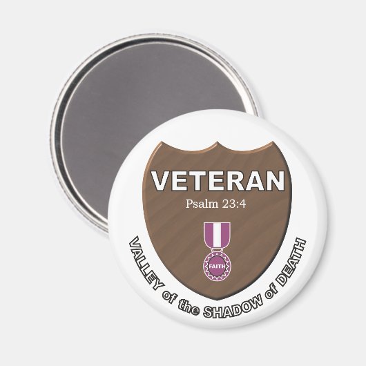Veteran. Magnet (Vorderseite/Rückseite)