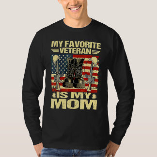 Veteran mein Lieblingsveteran ist meine Mama stolz T-Shirt
