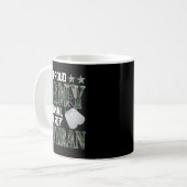 Veteran Militär-Familie Kaffeetasse (Vorderseite Links)
