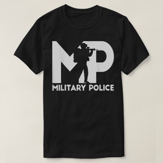 Veteran MP Military Police T-Shirt (Design vorne)