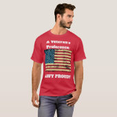 Veteran Navy Proud T - Shirt (Vorne ganz)