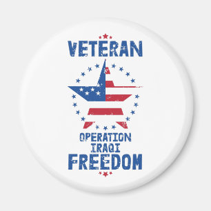 Veteran - Operation "Freiheit im Irak"   Patriotis Magnet
