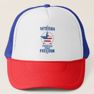 Veteran - Operation "Freiheit im Irak" Truckerkappe