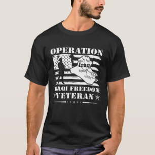 Veteran Operation Irakische Freiheit, wenn sie die T-Shirt