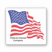 Veteran Ownership Aufkleber (Vorderseite)