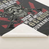 Veteran Patriotic USA Funny Spaß Sherpadecke (3/4)