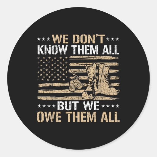 Veteran Patriotic Veteran US Flag 4. Juli Veterane Runder Aufkleber (Vorderseite)