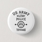 Veteran-Polizeibeamte Button (Vorderseite)
