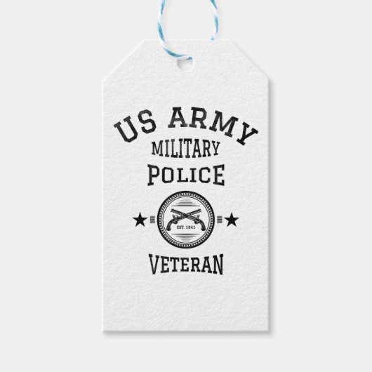 Veteran-Polizeibeamte Geschenkanhänger (Vorderseite)