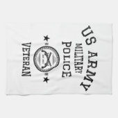 Veteran-Polizeibeamte Geschirrtuch (Horizontal)