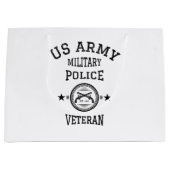 Veteran-Polizeibeamte Große Geschenktüte (Vorderseite)