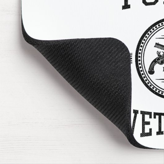 Veteran-Polizeibeamte Mousepad (Ecke)