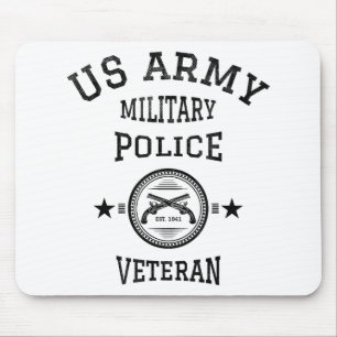 Veteran-Polizeibeamte Mousepad