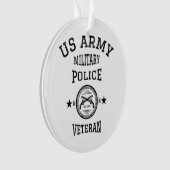 Veteran-Polizeibeamte Ornament (Vorderseite)