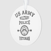 Veteran-Polizeibeamte Ornament (Vorderseite)