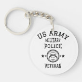 Veteran-Polizeibeamte Schlüsselanhänger (Vorderseite)
