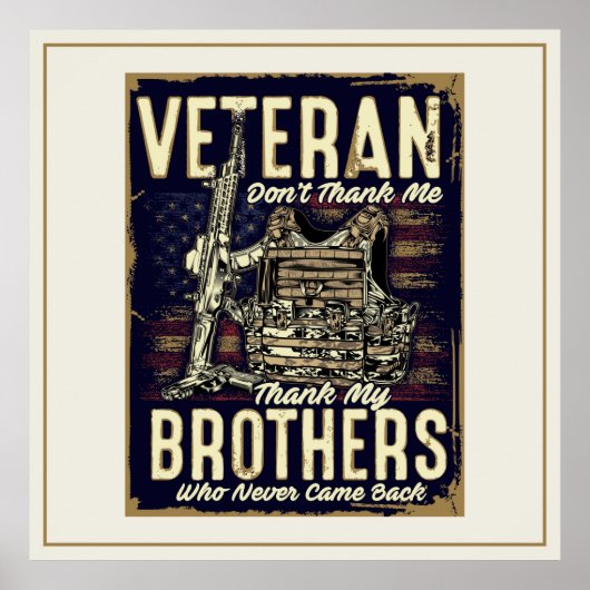 Veteran Poster (Vorne)