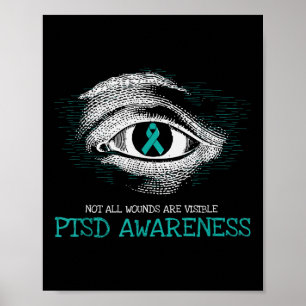 Veteran Ptsd Awareness Suicide Prevention Militär Poster