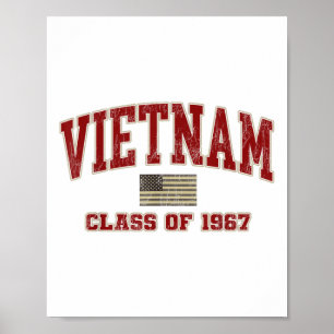 Veteran Shirt Military CL von 1967 Poster