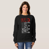 Veteran Soldier U S Flag 2 Sweatshirt (Vorne ganz)