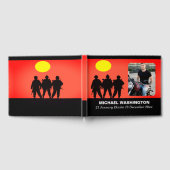 Veteran Soldiers Celebration of Life Gast Book Gästebuch (Voll)