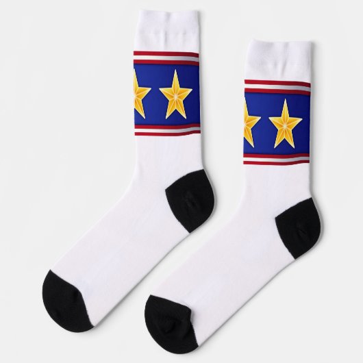 Veteran Star Socken (Linkes Detail)