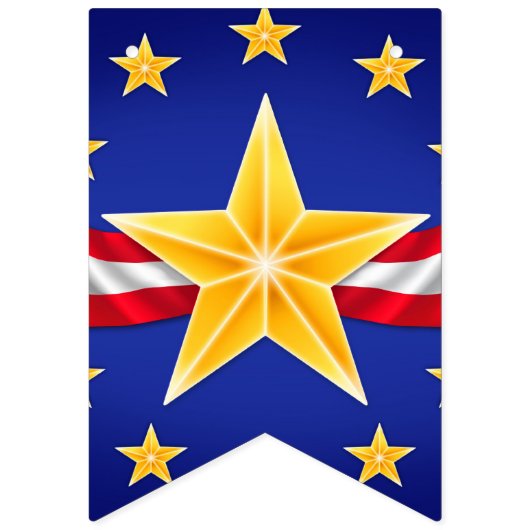 Veteran Star Wimpelkette (Zweite Fahne)