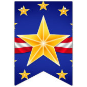 Veteran Star Wimpelkette (Dritte Fahne)