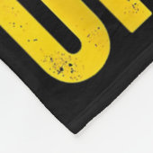 Veteran steht mit der Ukraine - Patriotische ameri Fleecedecke (Ecke)