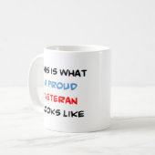 veteran, stolz kaffeetasse (Vorderseite Links)