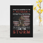 Veteran Storm Sprichwort Karte (Gelbe Blume)